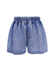 Jeansblauw  korte broek Looxs Little
