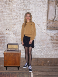 Zwarte stroken skort Looxs 10Sixteen