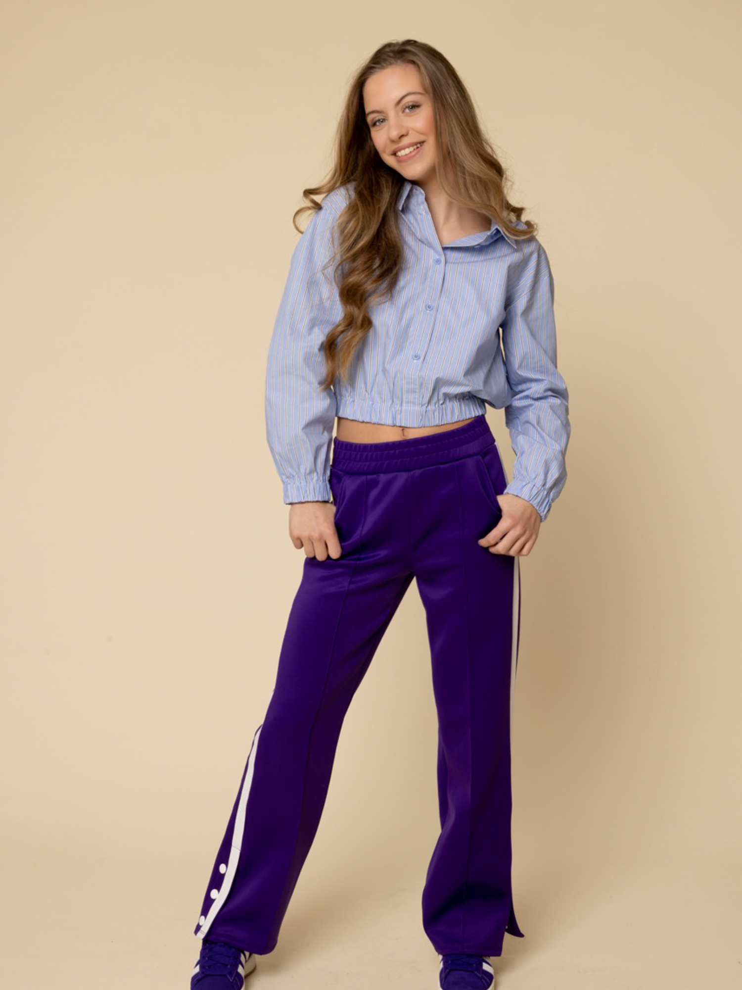 Gestreepte blouse Looxs 10 Sixteen