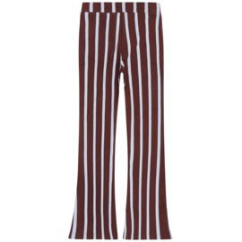 Gestreepte flaired broek Gabrielle Tumble 'N Dry
