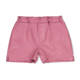 Lederlook short Moon Flowers Jubel