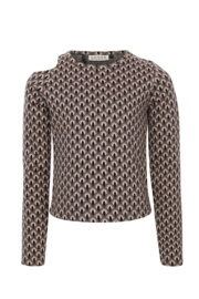 Bewerkte longsleeve Looxs 10Sixteen