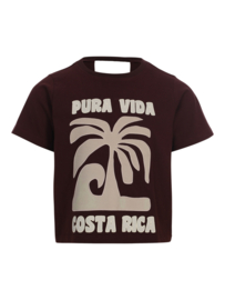 Donkerbruin shirt Looxs 10Sixteen