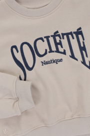 Kiezelgrijze Sweater Looxs 10Sixteen