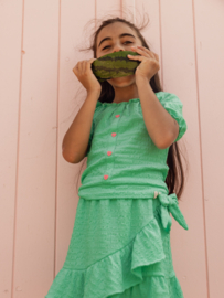 Mintgroen blouse Looxs Little