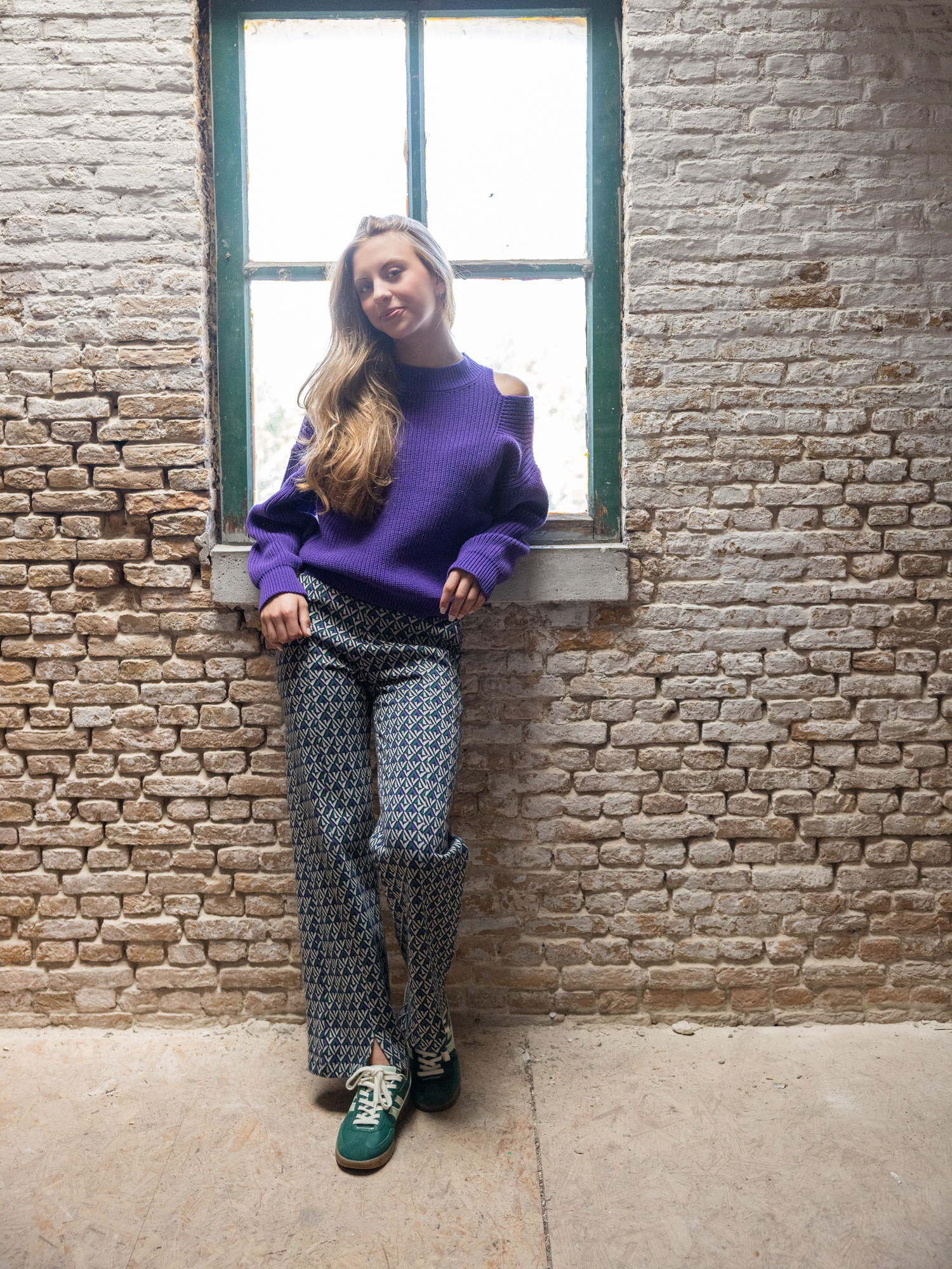 Bewerkte broek Looxs 10 Sixteen