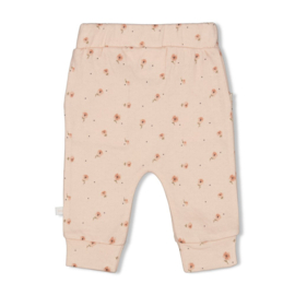Soft broekje met een bloemetje Feetje