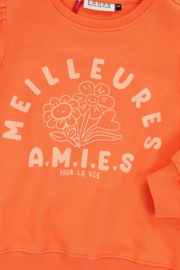 Oranje sweater Looxs Little