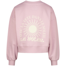 Lichtroze sweater Raizzed