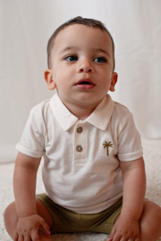 Olijfgroene korte broek Feetje