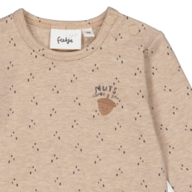 Taupe longsleeve Feetje