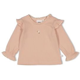 Lichtroze Longsleeve Feetje