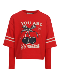 Rood longsleeve Looxs Little