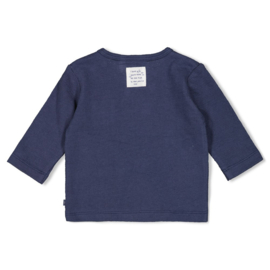 Donkerblauwe longsleeve Feetje