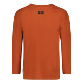 Oranje longsleeve Sturdy