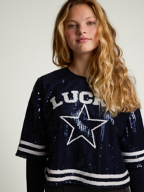 Donkerblauwe top Looxs 10sixteen