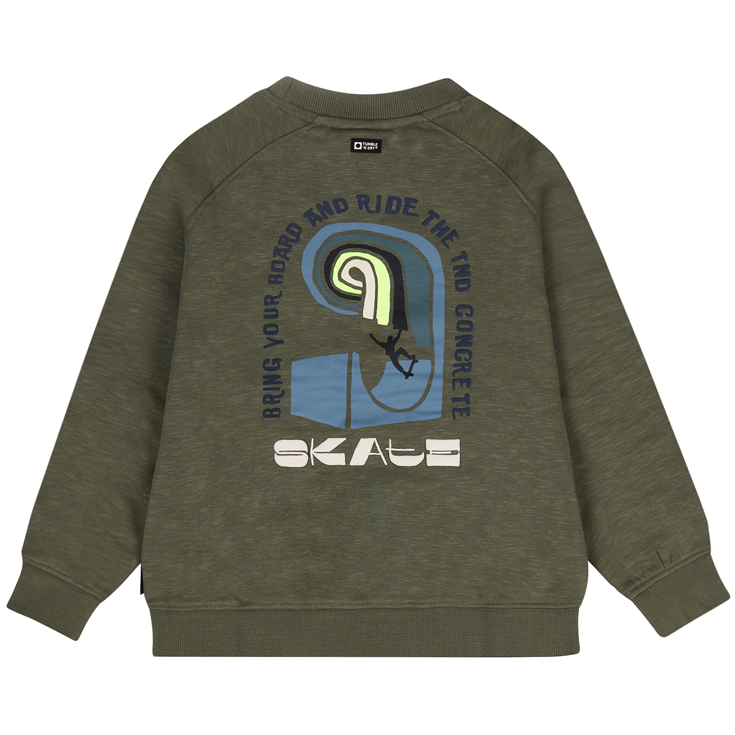 Groene sweater Halfpipe Tumble 'N Dry