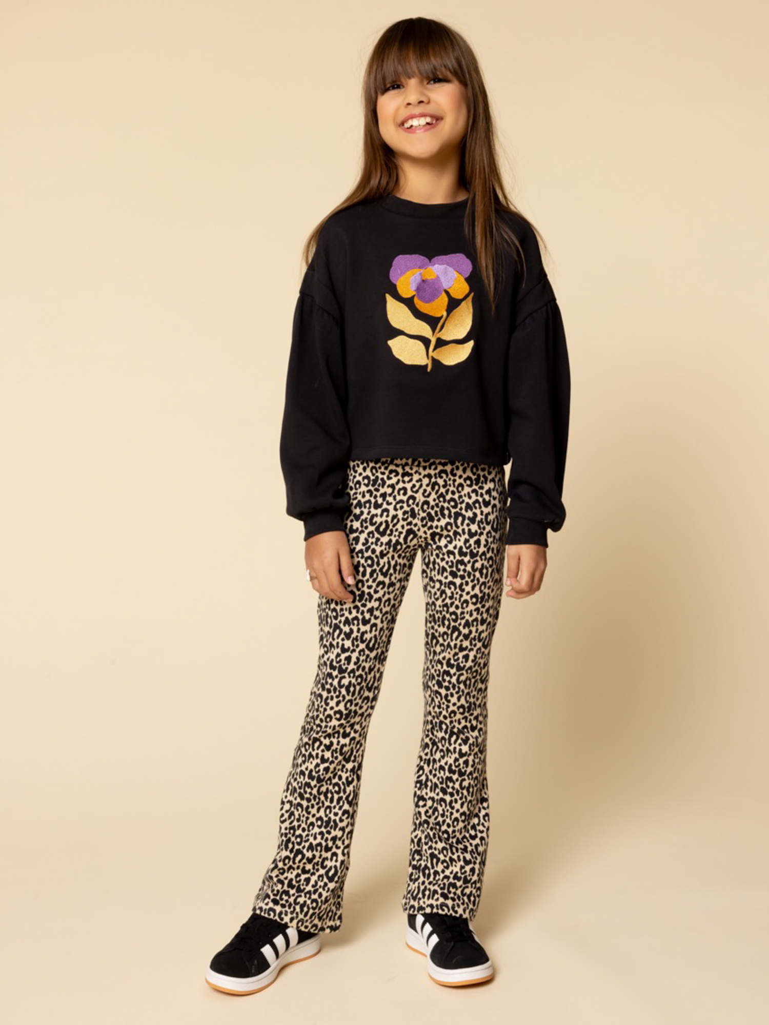 Flair met panterprint Looxs Little