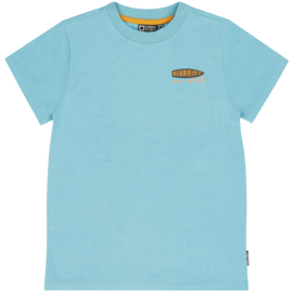 Aqua blauw Seignosse T-shirt Tumble 'N Dry