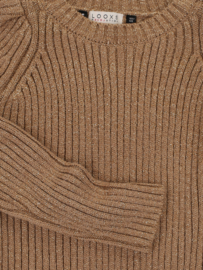 Goud gebreide trui Looxs 10Sixteen