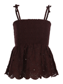 Chocolade bruine top Looxs 10Sixteen