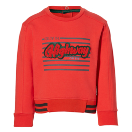 Rode sweater "Enrico" Quapi 