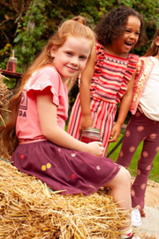 Bordeaux tule rok Jubel