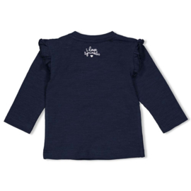 Blauwe longsleeve Feetje 