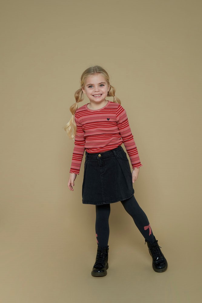 Gestreepte longsleeve Queen of Hearts Jubel