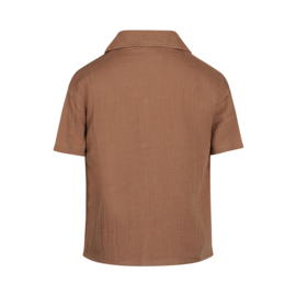 Taupe blouse Koko Noko
