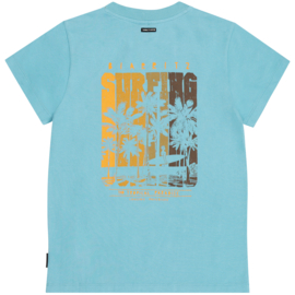 Aqua blauw Seignosse T-shirt Tumble 'N Dry