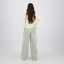 Monaco lichtgrijze jeans Raizzed