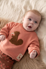 Oudroze sweater Feetje