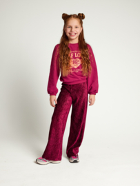 Bordeuax  sweater Looxs Little