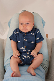 Blauw kort broekje Feetje