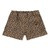 Denim short panterprint City Chic Jubel