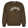 Donkergroene sweater Jubel