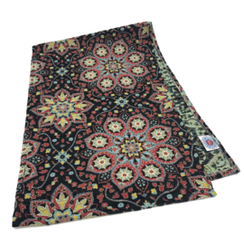 Esperanza Deseo ® tafelloper - Mandala, zwart ± 45x140cm