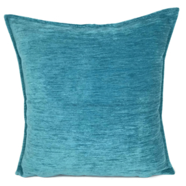 Esperanza Deseo ® vloer/lounge kussen - effen turquoise blauw ± 70x70cm (stofcode NB)