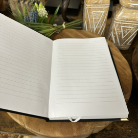 Luxe Stoffen Notitieboek  20x14x2cm