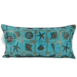 Esperanza Deseo ® kussen - Beach, turquoise ± 30x60cm