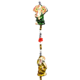 Decoratieve slinger Ganesha – kleurrijk – 88 cm