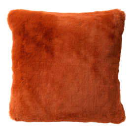 Kussenhoes 60x60 cm - bontlook - brick oranje