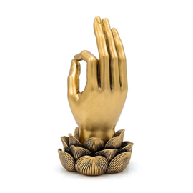 Deco goudkleurig Gyan Mudra