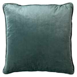 Kussenhoes - velvet - Sagebrush Green - groen 60x60cm