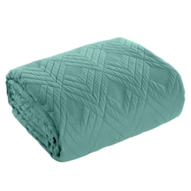 Bedsprei - vintage mint (early dew) - 230x260cm