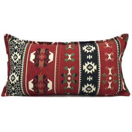 Esperanza Deseo ® kussen - Santa Fe, rood ± 30x60cm