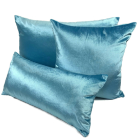 Esperanza Deseo ® kussen - Velvet, turquoise ± 45x45cm