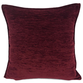 Bordeaux kussen ± 45x45cm (passend bij kelim)