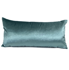 Esperanza Deseo ® kussen - Velvet, jade groen ± 30x60cm